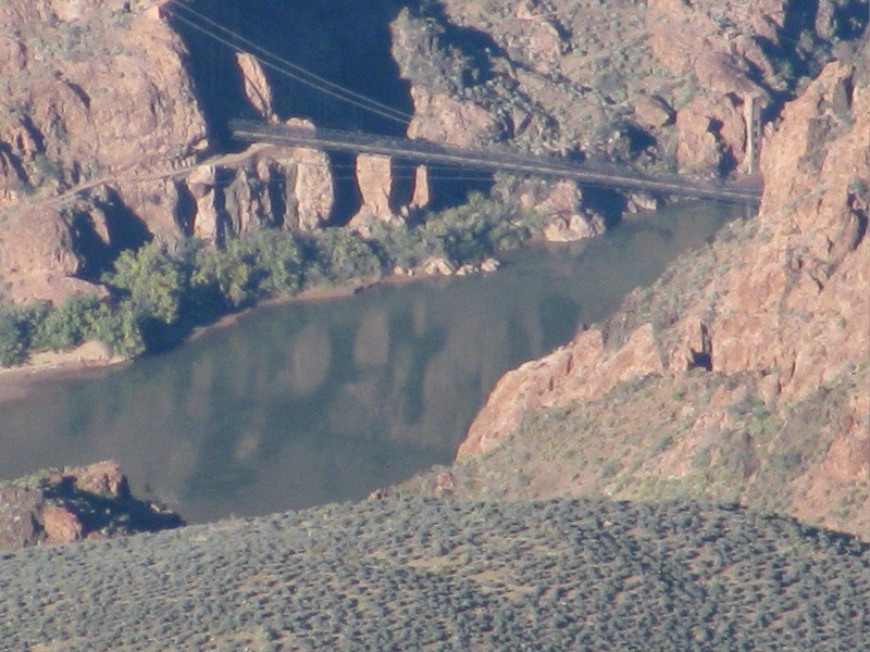 12 oct. Grand Canyon Nat.Pk Az25 Kaibab Bridge sur Colorado River
