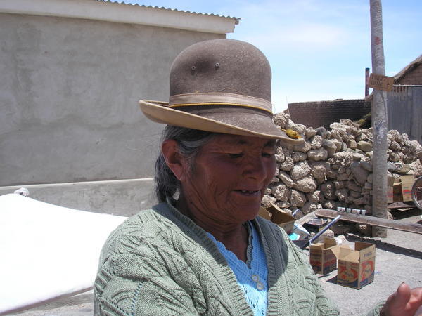 Bolivian lady
