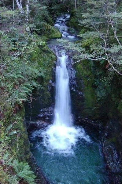 A Waterfall we came across during the walk.