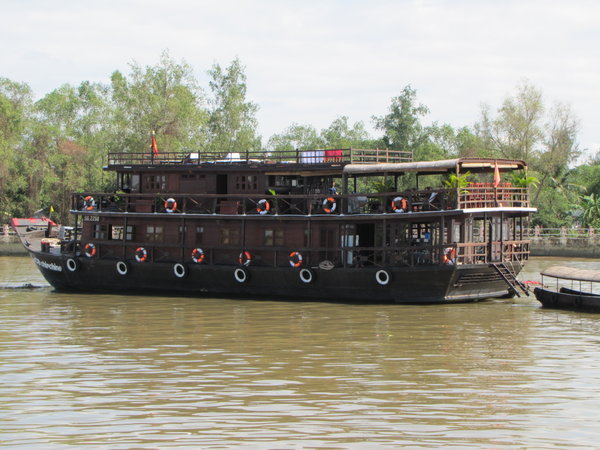 Can Tho river tour boat