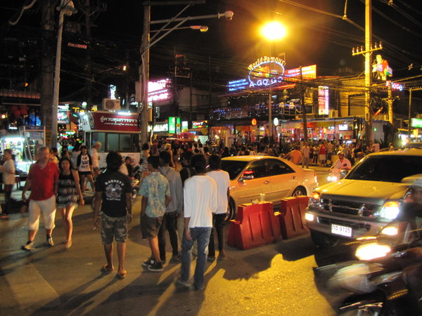 New Years Eve in Phuket/ Bangla Rd, wall to wall people