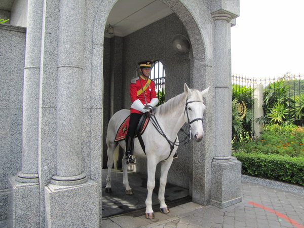 horse guard, Royal Palace