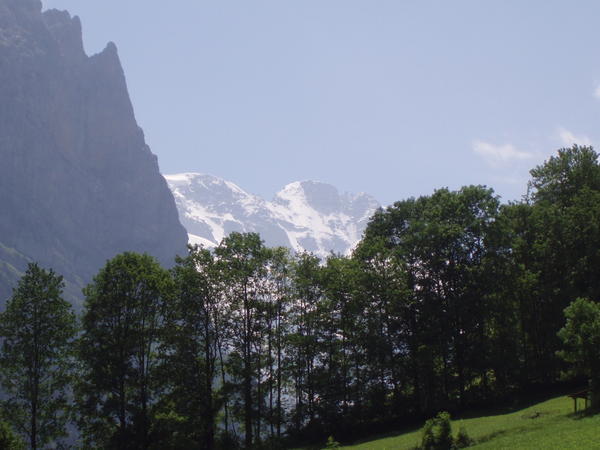 Alps - snow capped peaks