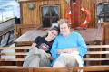 Me and Mom in Santorini