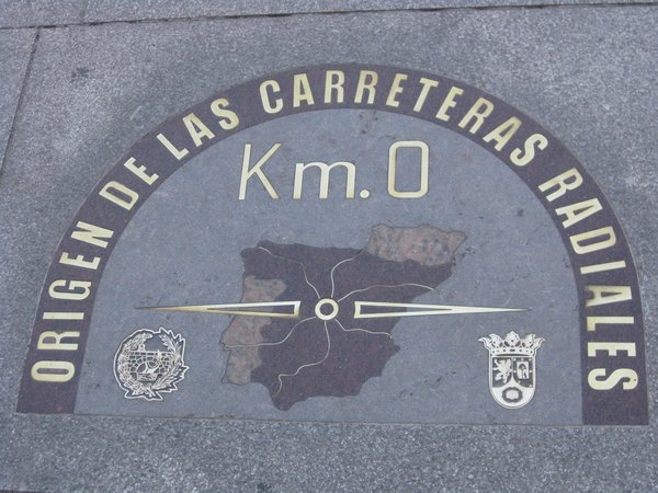 Center point of Spain