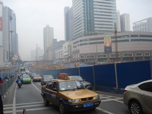 Typical Changsha street scene