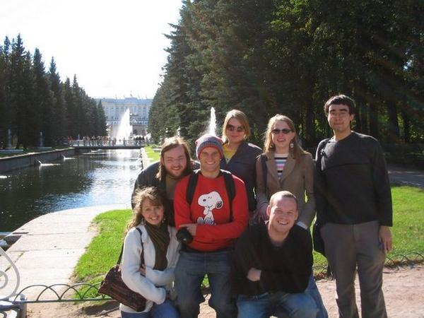 The group at Peterhof