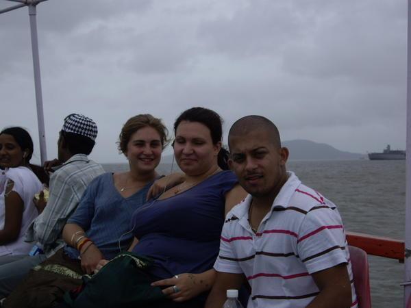 Boat trip to Elephanta island