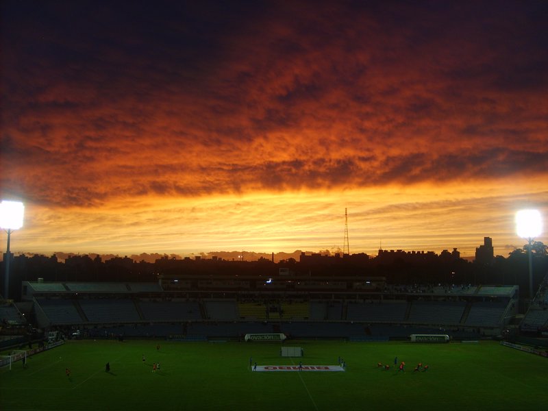 Sunset from Estadio Cenetario