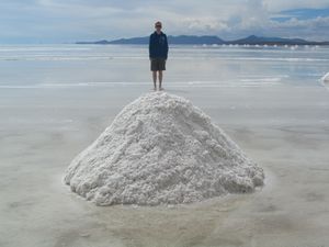 Me standing on a pile of Salt