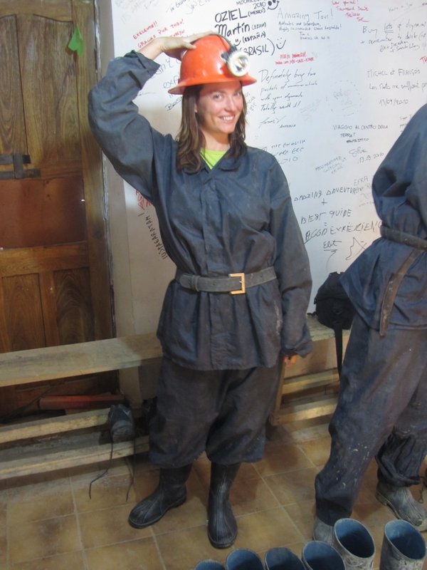 Sarah's a miner