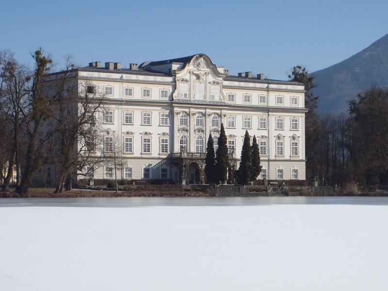 Leopoldskron Castle - The castle used for the rear of the Von Trapp House in the movie