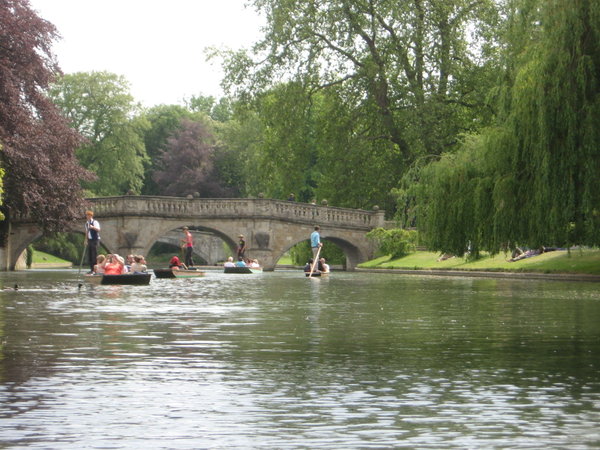 A Punt on the River Cam.