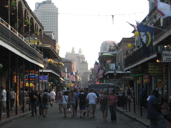 Bourbon street, New Orleans