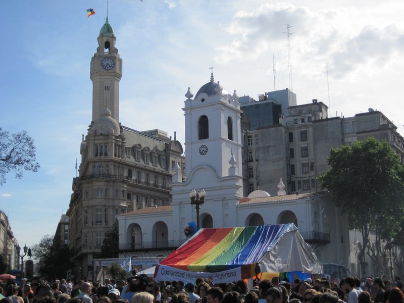 Rainbow Festival at Plaza de Mayo