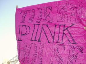 Pink House flag