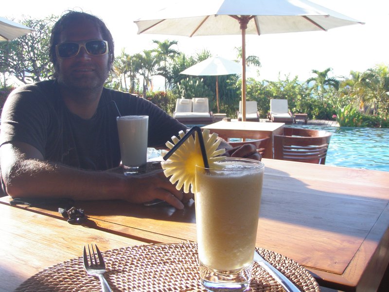 Tropical Juice at La Joya Resort