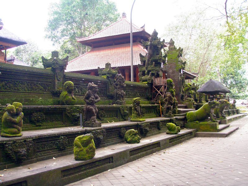 Temple in Monkey forest