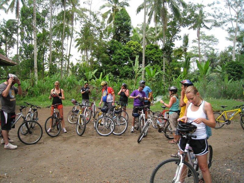 Bike ride in Ubud