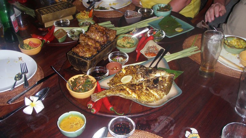 Awesome food at Bumbu Bali