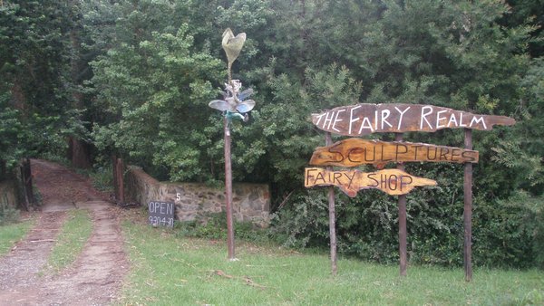 Entrance to fairy walk & hikes