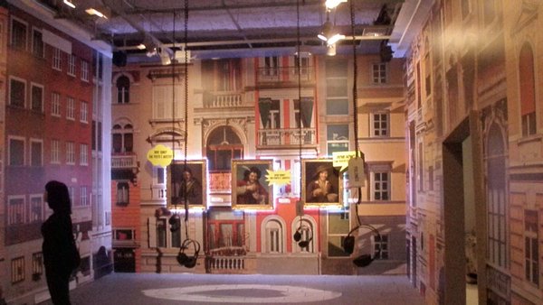 Language room, La Trieste exhibit 