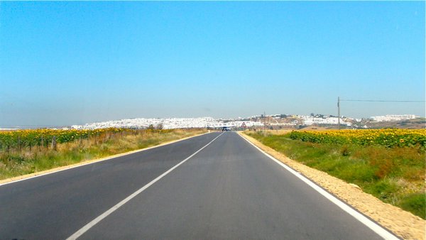 Coastal drive from Canos de Meca