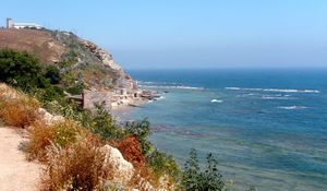 Coastal view of the Mediteranian in Tarifa