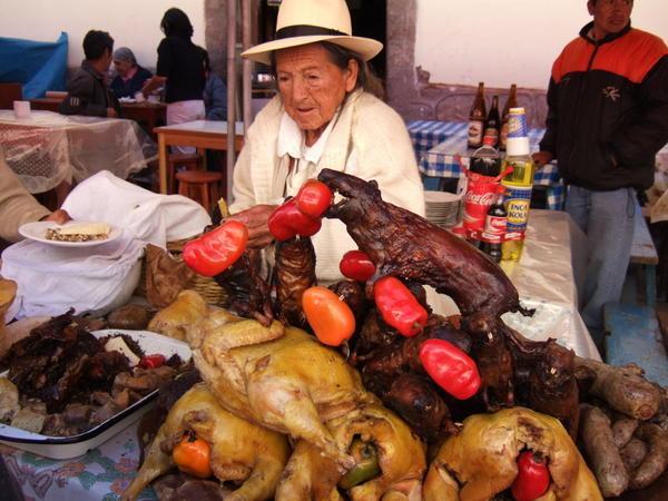 Cusco - Corpus Criste - Food