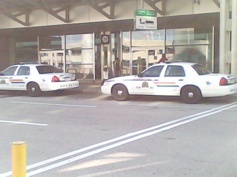 Canadian police car