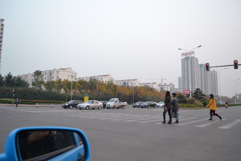 Qingdao towards bus station.