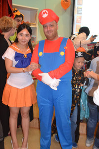 Sailor Venus and Super Mario