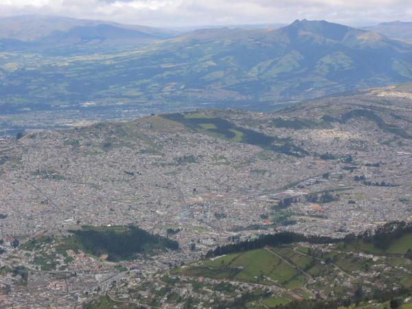 quito from 4100m