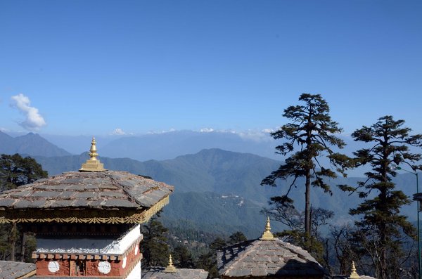View of Northern Bhutan