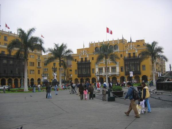 Lima main square.