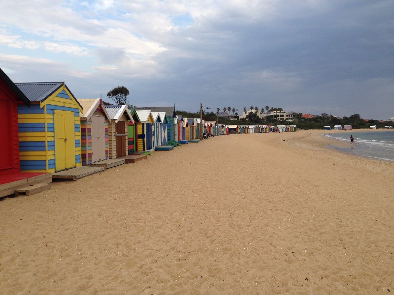 Beach huts Brighton Beach, Melbourne