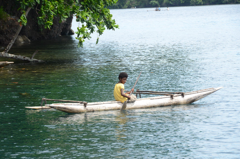 Outrigger canoe
