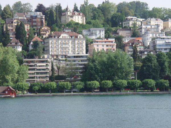 View of our Hotel in Lucerne - Royal Hotel