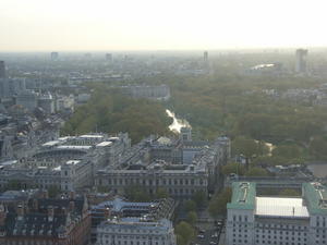 Looking over London - Buckingham Palace