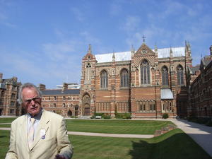 Tour Guide inside Keble College