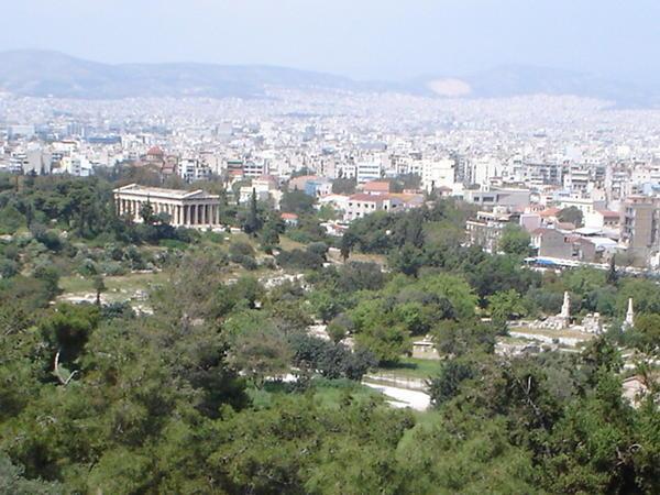 A view across the city