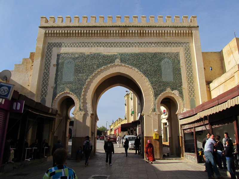 Blue Gates into Fez