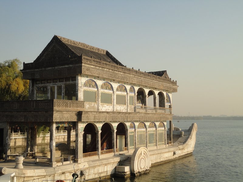stone boat in summer palace