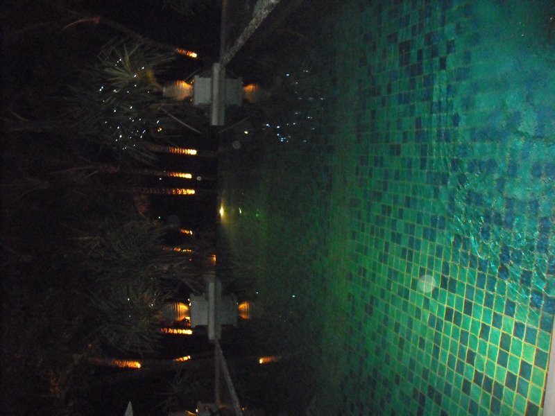 Samui (hotel pool @ night)