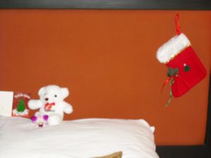 Santa came to our hotel room (2)