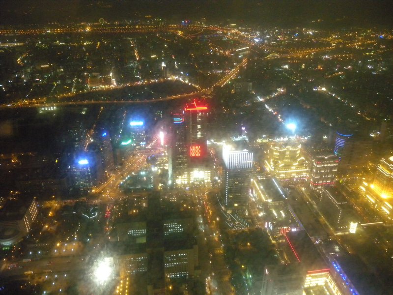 View from 101 at night
