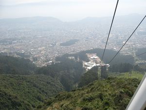 Quito from the TeleferiQo