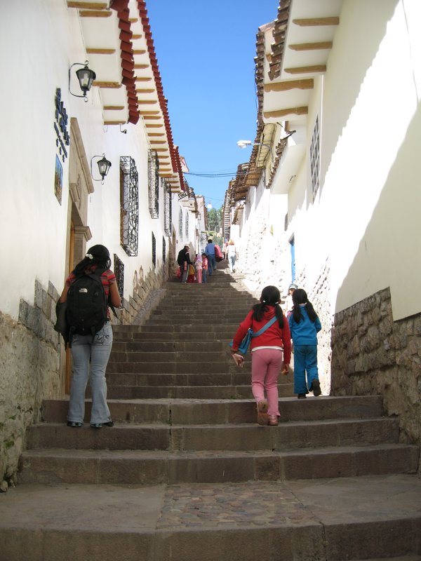Cusco - The Walk Back to the Hotel