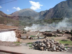 Inka Express - Cusco to Puno - Villlage Making Terracotta Roof Tiles