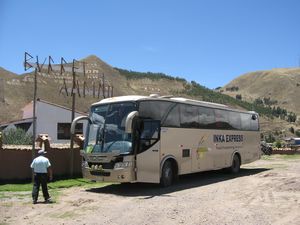 Inka Express - Cusco to Puno - Sicuani Lunch Stop